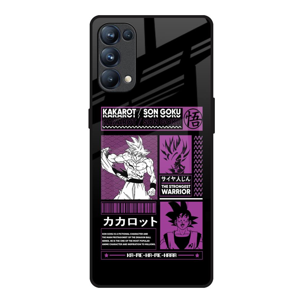 Strongest Warrior Oppo Reno5 Pro Glass Back Cover Online