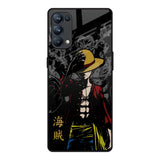 Dark Luffy Oppo Reno5 Pro Glass Back Cover Online