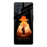 Luffy One Piece Oppo Reno5 Pro Glass Back Cover Online