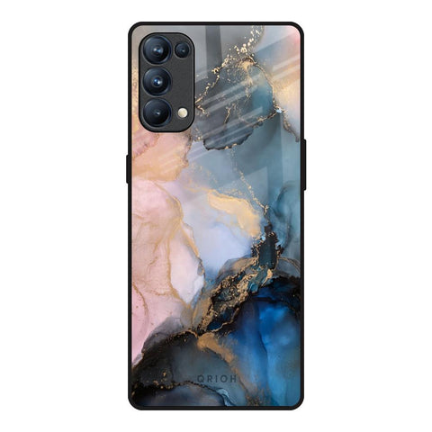 Marble Ink Abstract Oppo Reno5 Pro Glass Back Cover Online