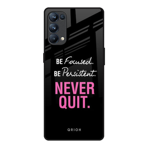 Be Focused Oppo Reno5 Pro Glass Back Cover Online
