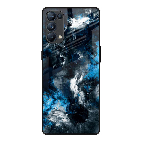 Cloudy Dust Oppo Reno5 Pro Glass Back Cover Online