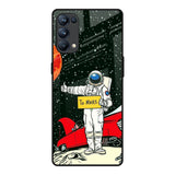 Astronaut on Mars Oppo Reno5 Pro Glass Back Cover Online