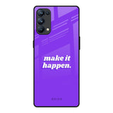 Make it Happen Oppo Reno5 Pro Glass Back Cover Online