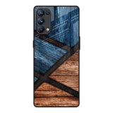 Wooden Tiles Oppo Reno5 Pro Glass Back Cover Online