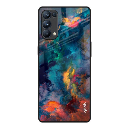 Cloudburst Oppo Reno5 Pro Glass Back Cover Online