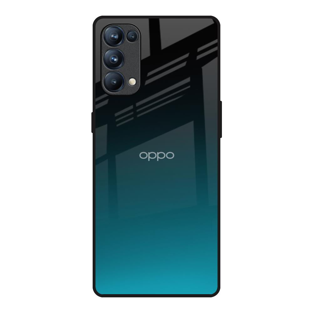 Ultramarine Oppo Reno5 Pro Glass Back Cover Online