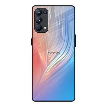Mystic Aurora Oppo Reno5 Pro Glass Back Cover Online