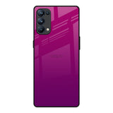 Magenta Gradient Oppo Reno5 Pro Glass Back Cover Online