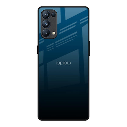 Sailor Blue Oppo Reno5 Pro Glass Back Cover Online