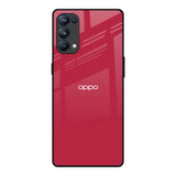 Solo Maroon Oppo Reno5 Pro Glass Back Cover Online