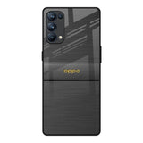 Grey Metallic Glass Oppo Reno5 Pro Glass Back Cover Online