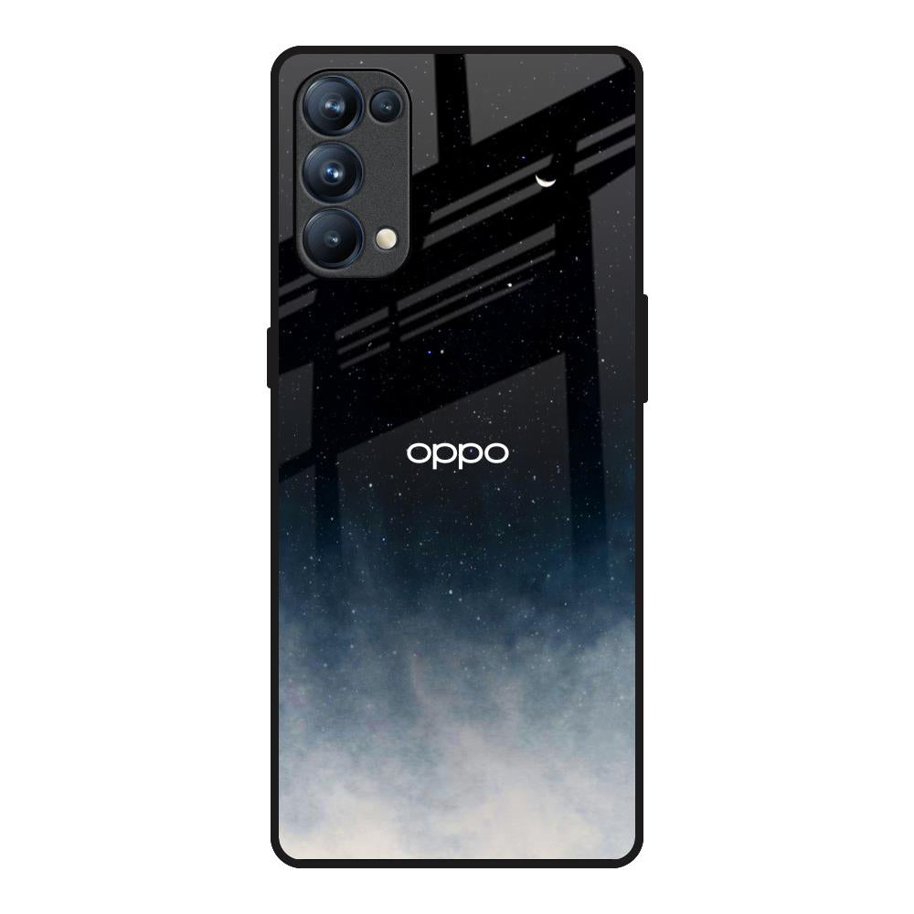 Aesthetic Sky Oppo Reno5 Pro Glass Back Cover Online