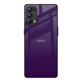 Dark Purple Oppo Reno5 Pro Glass Back Cover Online