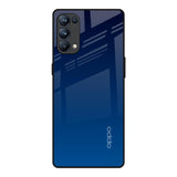 Very Blue Oppo Reno5 Pro Glass Back Cover Online