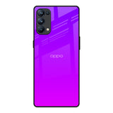 Purple Pink Oppo Reno5 Pro Glass Back Cover Online