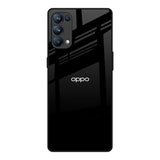 Jet Black Oppo Reno5 Pro Glass Back Cover Online