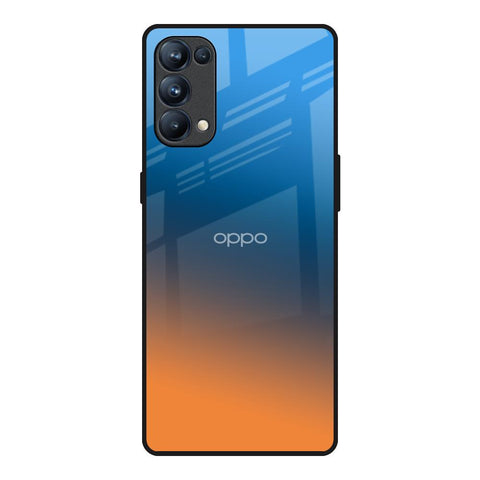 Sunset Of Ocean Oppo Reno5 Pro Glass Back Cover Online