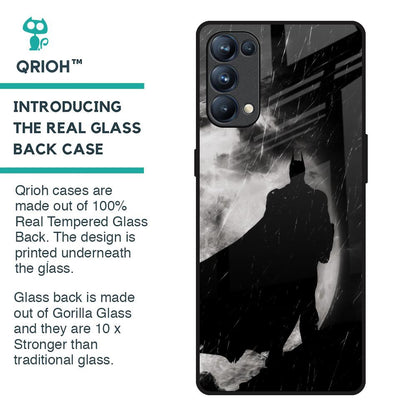 Dark Warrior Hero Glass Case for Oppo Reno5 Pro