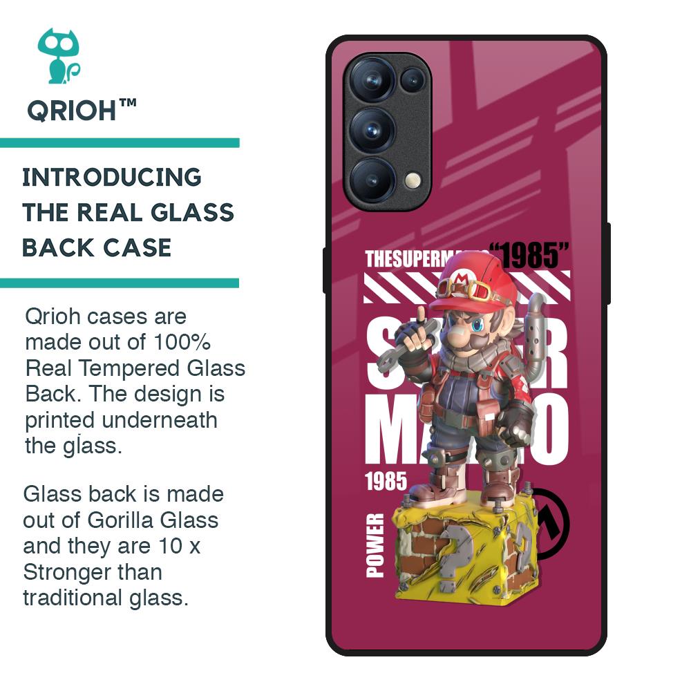 Gangster Hero Glass Case for Oppo Reno5 Pro