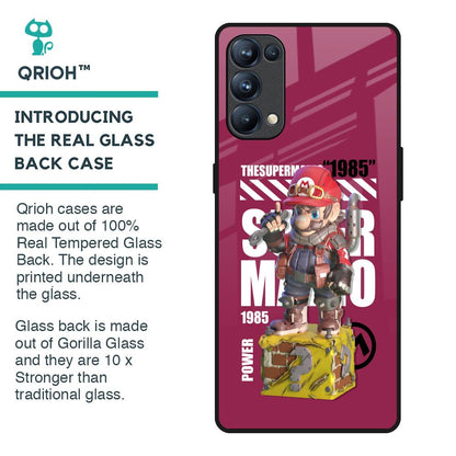 Gangster Hero Glass Case for Oppo Reno5 Pro