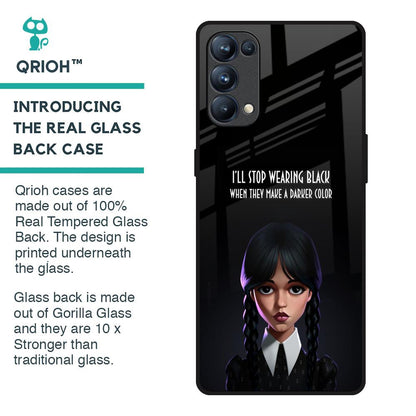 Aesthetic Digital Art Glass Case for Oppo Reno5 Pro
