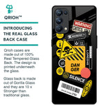 Danger Signs Glass Case for Oppo Reno5 Pro