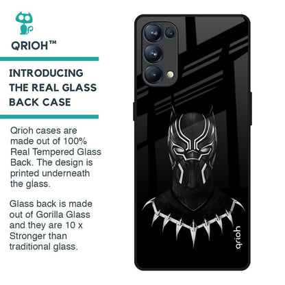 Dark Superhero Glass Case for Oppo Reno5 Pro