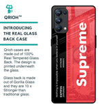 Supreme Ticket Glass Case for Oppo Reno5 Pro