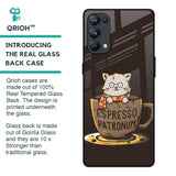 Tea With Kitty Glass Case For Oppo Reno5 Pro