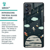 Astronaut Dream Glass Case For Oppo Reno5 Pro