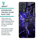 Techno Color Pattern Glass Case For Oppo Reno5 Pro