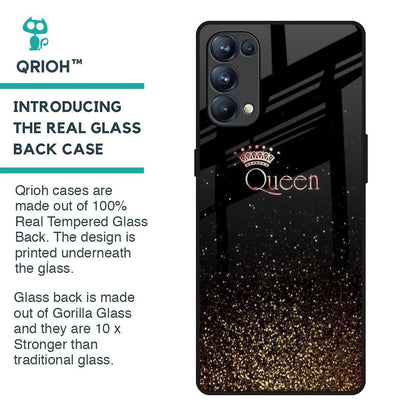 I Am The Queen Glass Case for Oppo Reno5 Pro