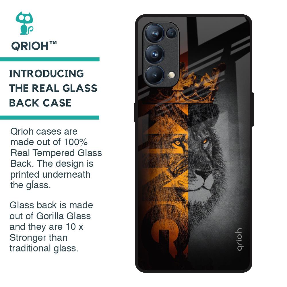 King Of Forest Glass Case for Oppo Reno5 Pro