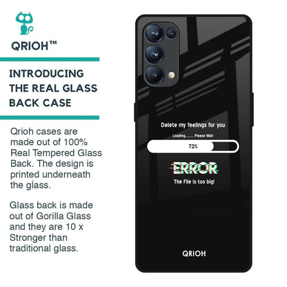 Error Glass Case for Oppo Reno5 Pro