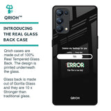 Error Glass Case for Oppo Reno5 Pro