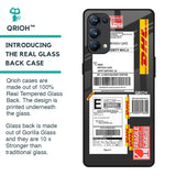Cool Barcode Label Glass Case For Oppo Reno5 Pro