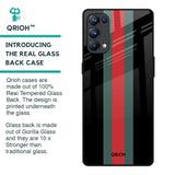 Vertical Stripes Glass Case for Oppo Reno5 Pro