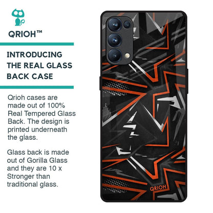 Vector Art Glass Case for Oppo Reno5 Pro
