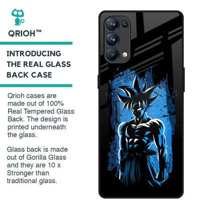 Splatter Instinct Glass Case for Oppo Reno5 Pro