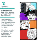 Anime Sketch Glass Case for Oppo Reno5 Pro