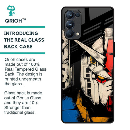 Transformer Art Glass Case for Oppo Reno5 Pro