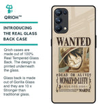 Luffy Wanted Glass Case for Oppo Reno5 Pro