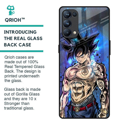Branded Anime Glass Case for Oppo Reno5 Pro