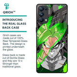 Anime Green Splash Glass Case for Oppo Reno5 Pro