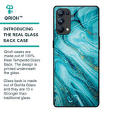 Ocean Marble Glass Case for Oppo Reno5 Pro