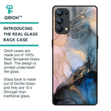 Marble Ink Abstract Glass Case for Oppo Reno5 Pro