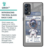 Space Flight Pass Glass Case for Oppo Reno5 Pro