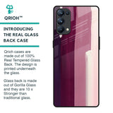 Brush Stroke Art Glass Case for Oppo Reno5 Pro