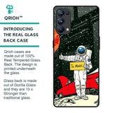 Astronaut on Mars Glass Case for Oppo Reno5 Pro
